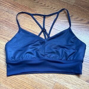 Like New -EUC - ALO Yoga Blue Sports Bra